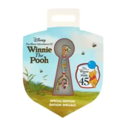 Disney Store The Many Adventures Of Winnie The Pooh 45th Anniversary Key Pin -Wonder Toy Shop 466042725996 1