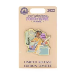 Walt Disney World Tiana Pin, International Festival Of Food And Wine -Wonder Toy Shop 466043108866 1