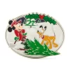 Disney Store Mickey And Pluto Limited Release Festive Pin -Wonder Toy Shop 466043339383