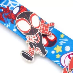 Disney Store Spidey And His Amazing Friends Lanyard And Pins Set -Wonder Toy Shop 466043456509 2