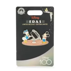 Mickey And Donald Disney100 Eras Limited Release Pin, Walt Disney's Disneyland -Wonder Toy Shop 466043713756 2