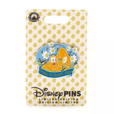 Disney Store Pluto St. David's Day Limited Edition Pin 4 Disney Store Pluto St. David's Day Limited Edition Pin - Image 2