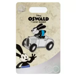 Oswald The Lucky Rabbit In Car Disney100 Pin -Wonder Toy Shop 466043737936 1