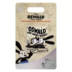 Oswald The Lucky Rabbit And Ortensia Disney100 Limited Release Pin -Wonder Toy Shop 466043738018 1
