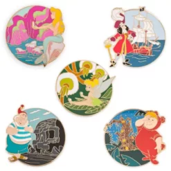 Disney Store Peter Pan 70th Anniversary Limited Release Mystery Pin Set -Wonder Toy Shop 466043741063 2